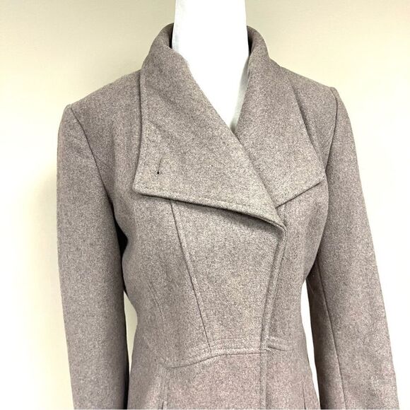 Merona beige/oatmeal color wool blend jacket size S/P - Picture 2 of 12
